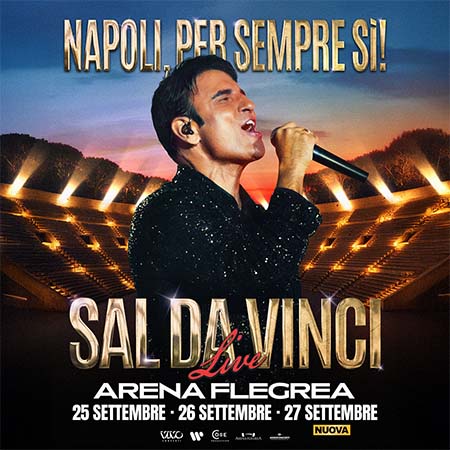 Sal Da Vinci all'Arena Flegrea di Napoli